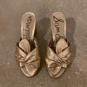 Sam Edelman Rose Gold Heels Size 6.5